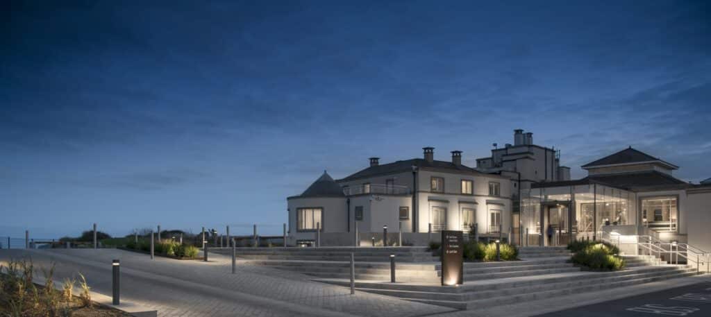 Glass Box and Car Park wide