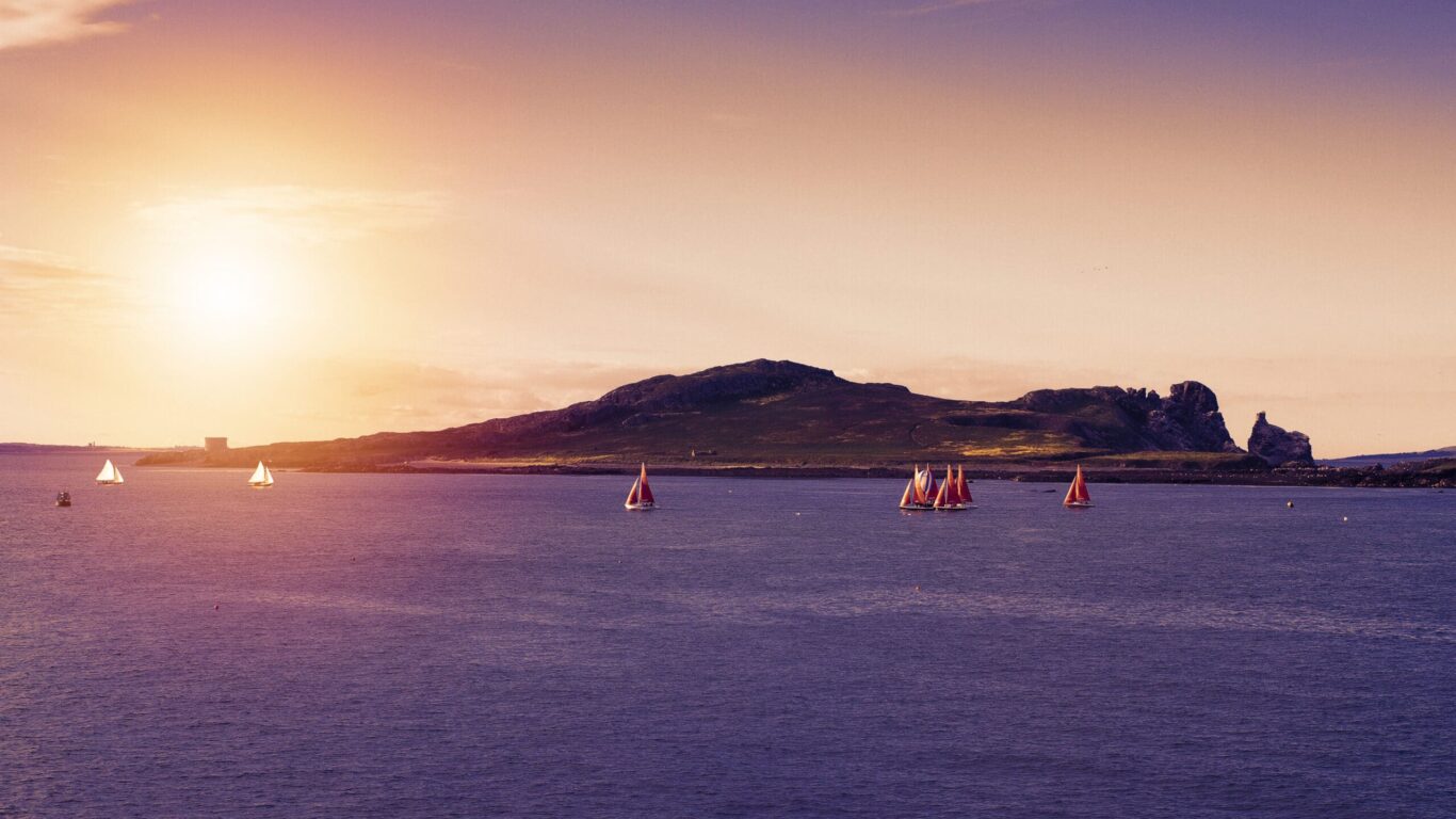 Photo of a beautiful scenic sea landscape